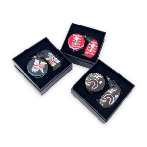 TECHNO GRINDER & LIGHTER IN GIFT BOX