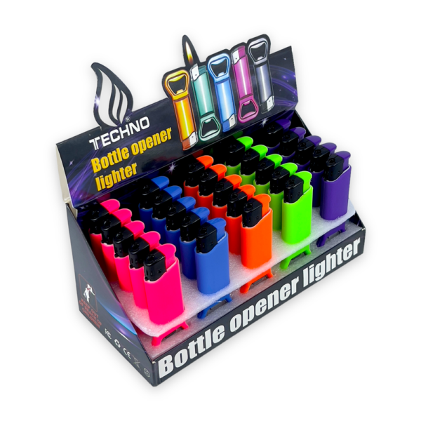 TECHNO BOTTLE OPENER LIGHTER - Image 2