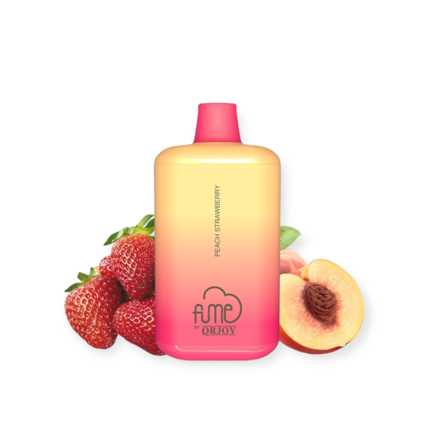 FUME RECHARGE 5000 PUFFS DISPOSABLE - PEACH STRAW