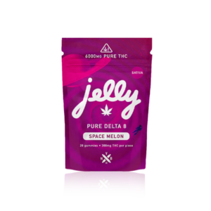 JELLY SPACE RINGS  D8 GUMMIES 6000MG SATIVA – SPACE MELON