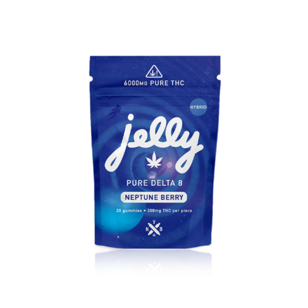JELLY SPACE RINGS  D8 GUMMIES 6000MG HYBRID - NEPTUNE BERRY