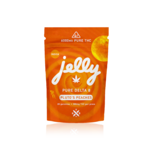 JELLY SPACE RINGS  D8 GUMMIES 6000MG INDICA – PLUTO’S PEACHES