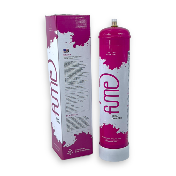 FUME 580G PINK CREAM CHARGER