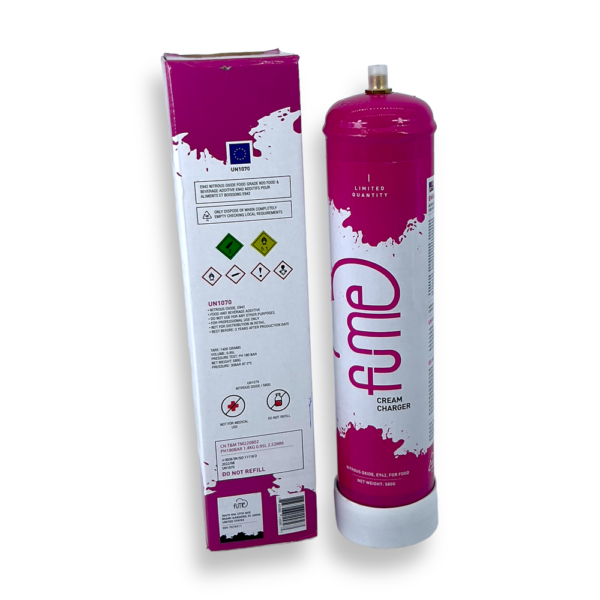 FUME 580G PINK CREAM CHARGER - Image 2