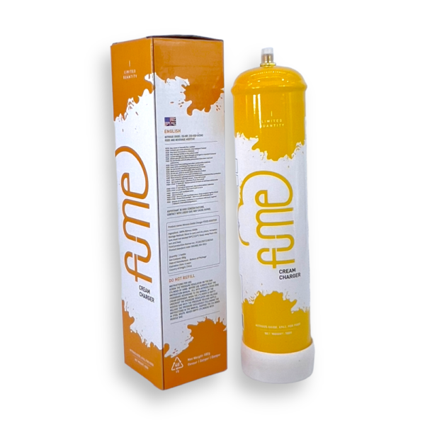 FUME 580G ORANGE CREAM CHARGER
