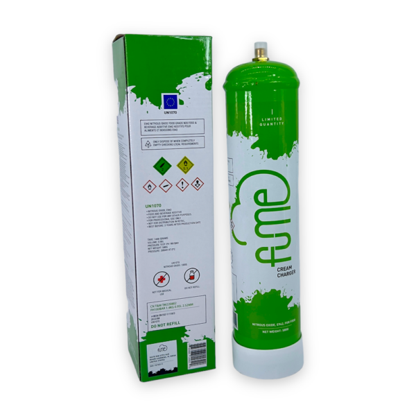 FUME 580G GREEN CREAM CHARGER - Image 2
