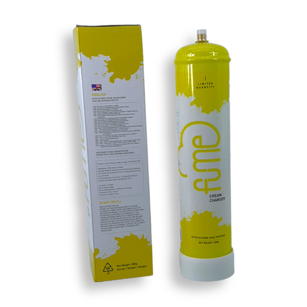 FUME 580G YELLOW CREAM CHARGER