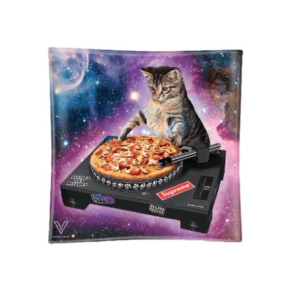 BLAZIN GLASS ASHTRAY - PUSSY VINYL