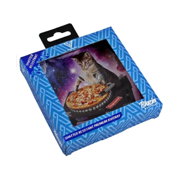 BLAZIN GLASS ASHTRAY - PUSSY VINYL - Image 2