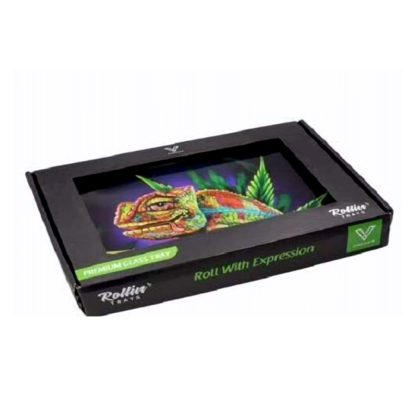 ROLLIN MEDIUM 3D METAL TRAY W/ LID- CLOUD 9 CHAMELEON