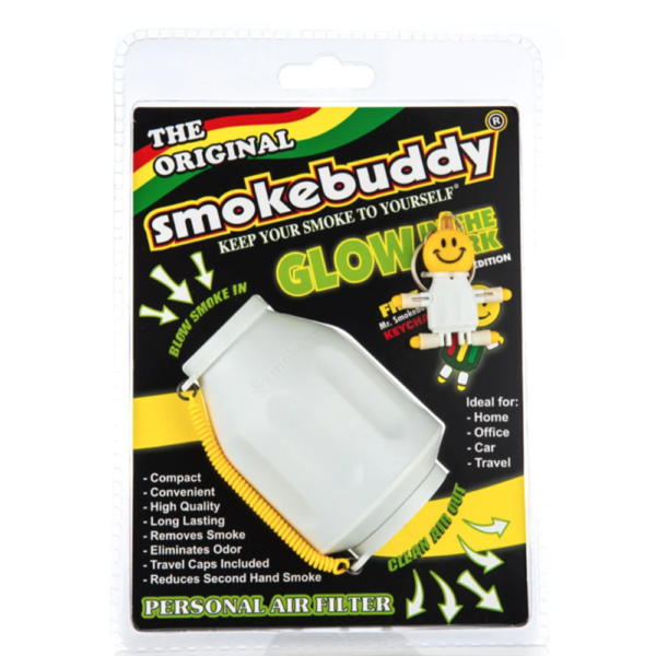 SMOKE BUDDY AIR FILTER THE ORIGINAL - GLOW WHITE