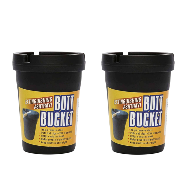 NEXT BUTT BUCKET ASSORTED DESIGN ASHTRAY