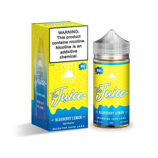 THE JUICE 100ML JUICE 6MG  - BLUEBERRY LEMON