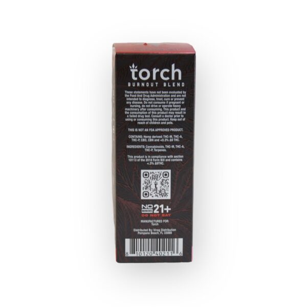 TORCH BURN OUT BLEND 3.5G DISPOSABLE INDICA - STRAW GELATO - Image 3