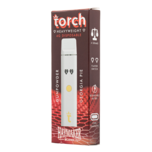 TORCH HEAVY WEIGHT BLEND 4G DISPOSABLE  SATIVA -GUNPOWDERxGEORGIA PIE