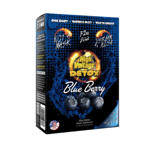 HIGH VOLTAGE PERMANENT 5DAY FLUSH DETOX - BLUEBERRY