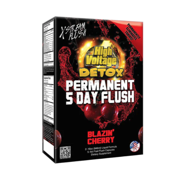HIGH VOLTAGE PERMANENT 5DAY FLUSH DETOX - BLAZIN' CHERRY