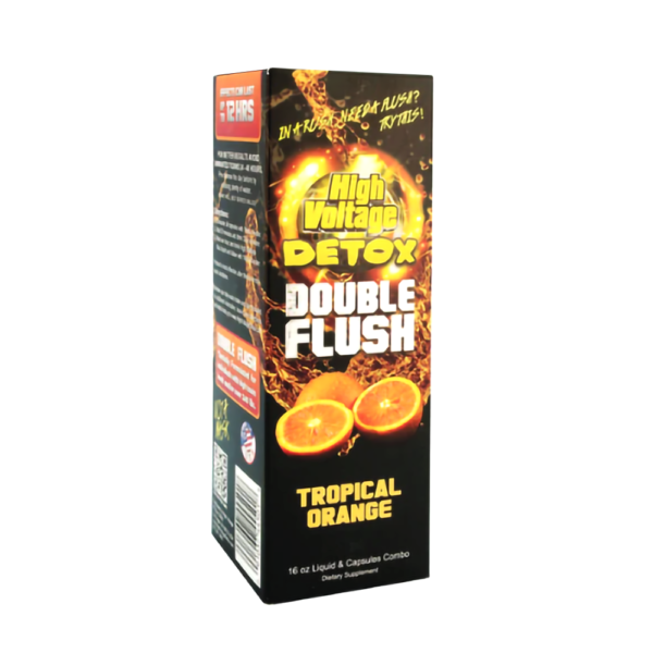HIGH VOLTAGE DOUBLE FLUSH DETOX - TROPICAL ORANGE