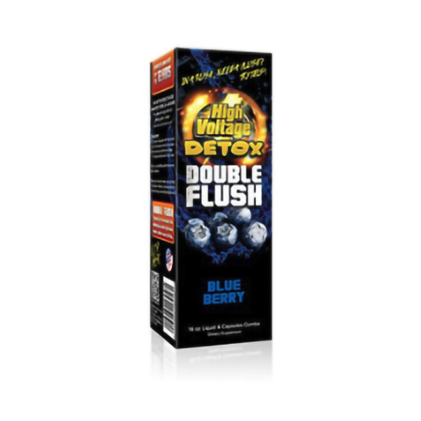HIGH VOLTAGE DOUBLE FLUSH DETOX - BLUEBERRY