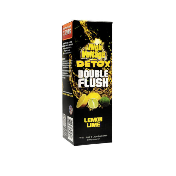 HIGH VOLTAGE DOUBLE FLUSH DETOX - LEMON LIME