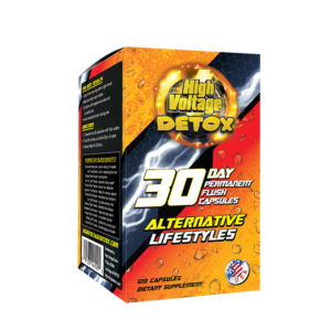 HIGH VOLTAGE 30DAYS PERMANENT FLUSH CAPSULES DETOX