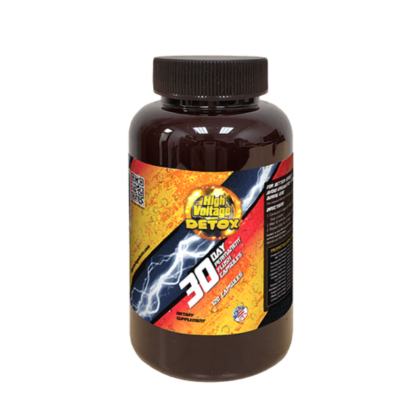 HIGH VOLTAGE 30DAYS PERMANENT FLUSH CAPSULES DETOX - Image 2