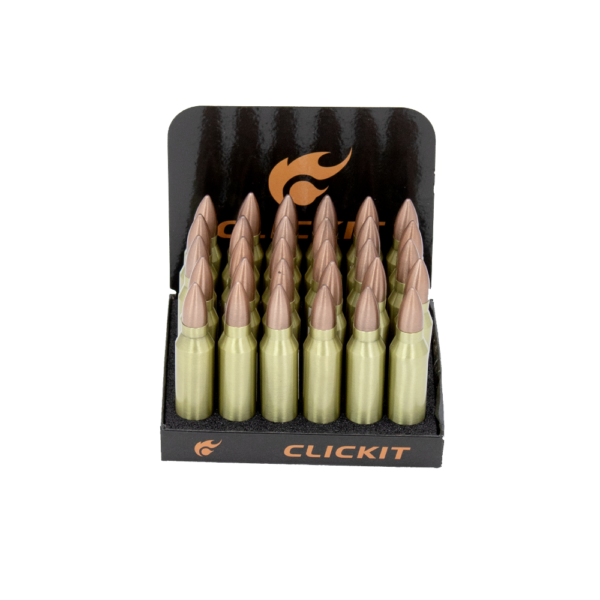 CLICKIT LONG SINGLE BULLET SLIDE FLAME - Image 2