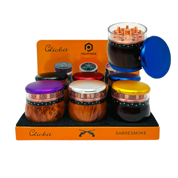 CLICKIT LED ASSORTED CARTOON STICKER GRINDER