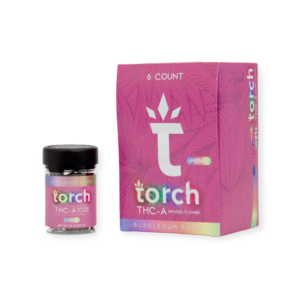 TORCH THC-A INFUSED 7G FLOWER HYBRID – BUBBLEGUM RUNTZ