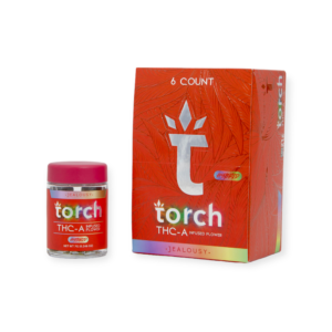 TORCH THC-A INFUSED 7G FLOWER HYBRID – JEALOUSY