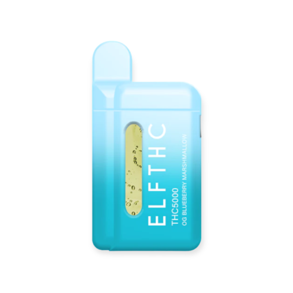 ELF THC NOLDOR BLEND 5000MG DISPOSABLE HYBRID/INDICA - OG BLUEBERRY MARSHMALLOW - Image 2