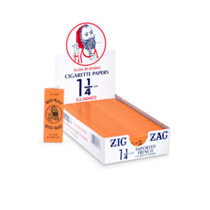 ZIG ZAG 1 1/4 GUMMED CIGARETTE PAPERS