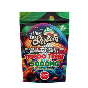 VIVA LA SHROOM 5000MG 10CT GUMMIES – TRIPOO TREAT