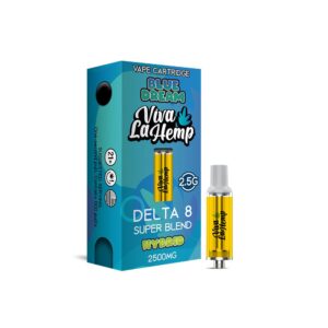 VIVA LA HEMP D8 SUPER BLEND 2500 CARTRIDGE HYBRID – BLUE DREAM