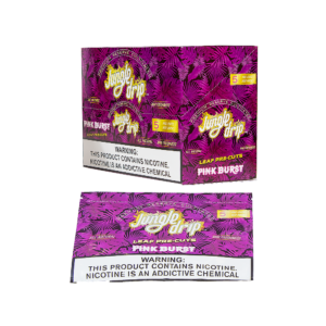 JUNGLE DRIP LEAF PRECUT 5/PK CIGAR WRAPS – PINK BURST