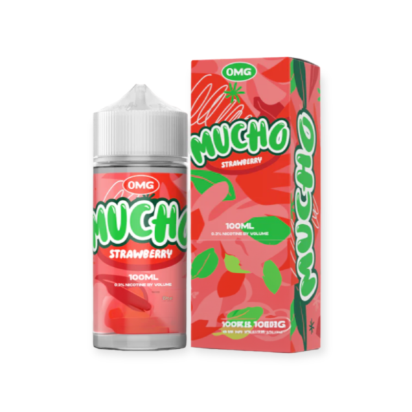 MUCHO 100ML JUICE 0MG - STRAWBERRY