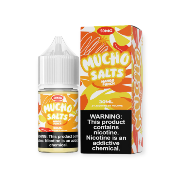 MUCHO SALTS 30ML JUICE 50MG - MANGO PUNCH