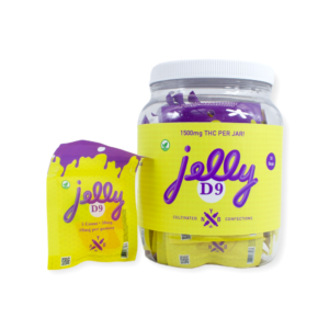 JELLY JAR D9 50MG GUMMIES