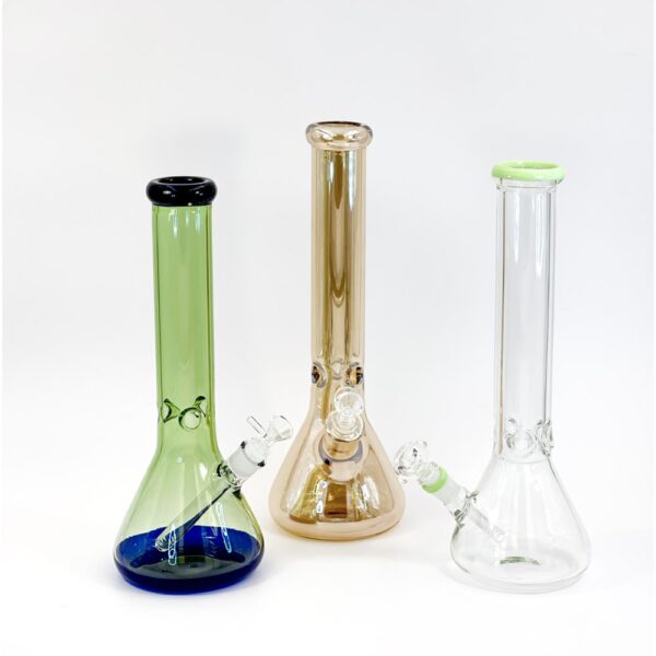 WATER PIPE 13" CLEAR GLASS - Image 2