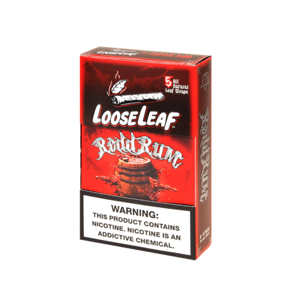 LOOSELEAF CIG WRAPS - REDD RUM