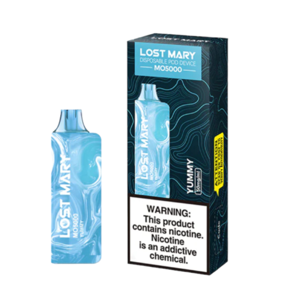 LOST MARY MO5000 5%  NIC DISPOSABLE - YUMMY(GUMMY)