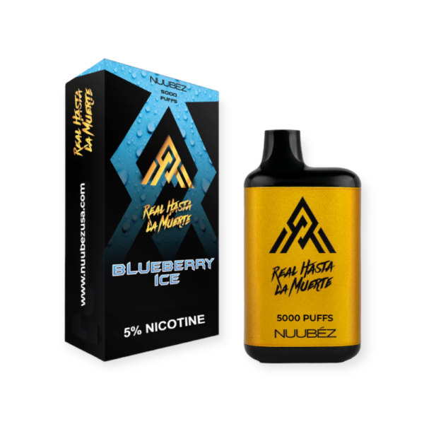 NUUBEZ RHLM 5000PUFFS DISPOSABLE - BLUEBERRY ICE