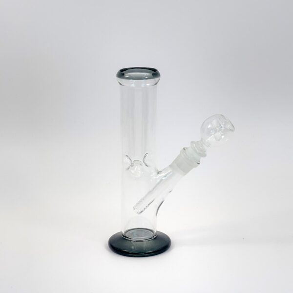 WATER PIPE 7" 3 DOT GRIP GLASS