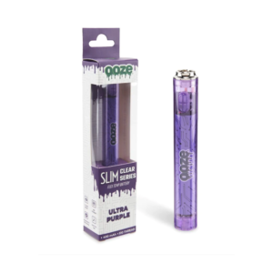OOZE SLIM CLEAR SERIES BATTERY – ULTRA PURPLE