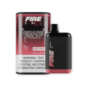 FIRE XL 5% NIC 6000 PUFFS DISPOSABLE – GRAPE FRUIT