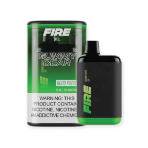 FIRE XL 5% NIC 6000 PUFFS DISPOSABLE – GUMMY BEAR