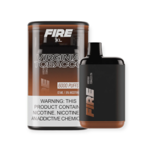 FIRE XL 5% NIC 6000 PUFFS DISPOSABLE – VIRGINIA TOBACCO