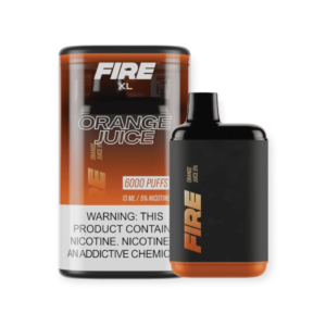 FIRE XL 5% NIC 6000 PUFFS DISPOSABLE – ORANGE JUICE