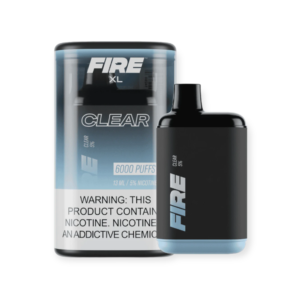 FIRE XL 5% NIC 6000 PUFFS DISPOSABLE – CLEAR