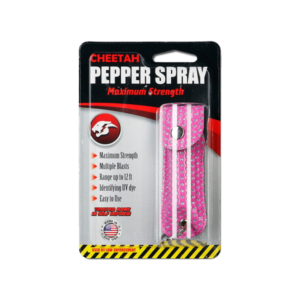 CHEETAH PEPPER SPRAY – PINK BLING